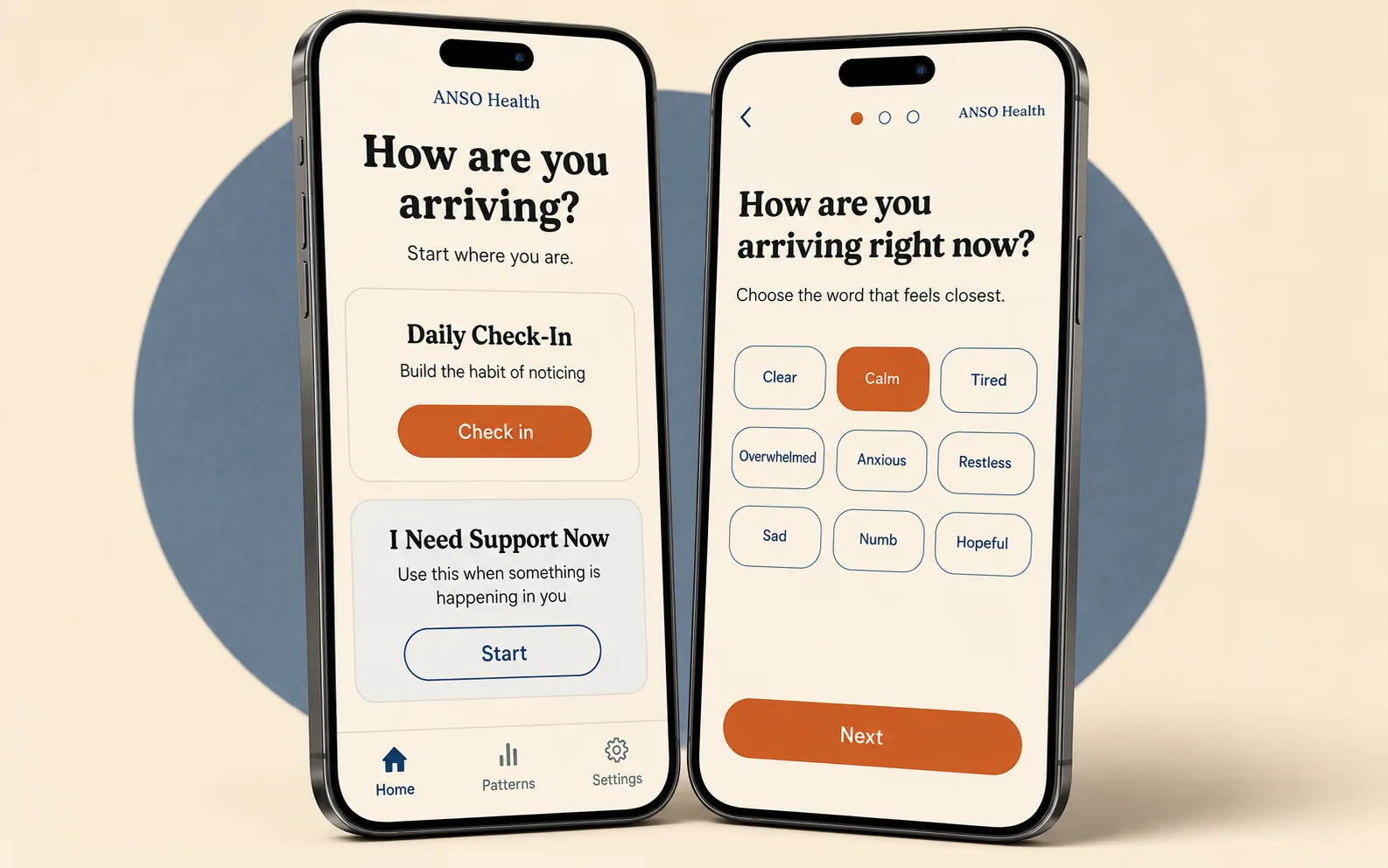 ANSO Health app preview
